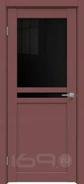 ДП Design-505 Лофт ред, Лакобель чёрный 200*80