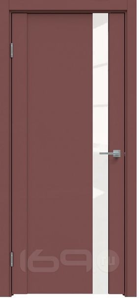 ДП Design-655 Лофт ред, Лакобель белый 200*80