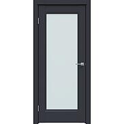 Дверь межкомнатная "Design-659" Дарк блю, стекло Прозрачное