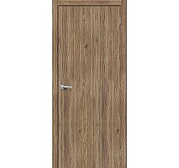 Дверь межкомнатная из эко шпона «Браво-0» Original Oak глухая
