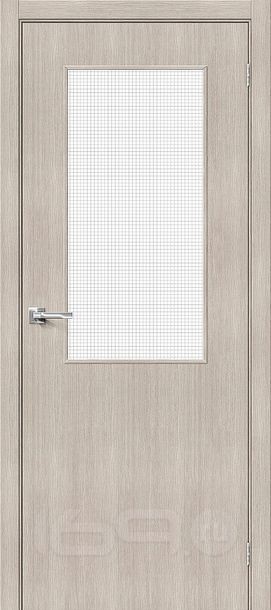 ДП ЭКО Браво-7 Cappuccino Melinga Wired Glass 12,5 200*40