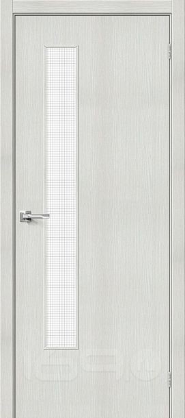 ДП ЭКО Браво-9 Bianco Veralinga Wired Glass 12,5 200*90