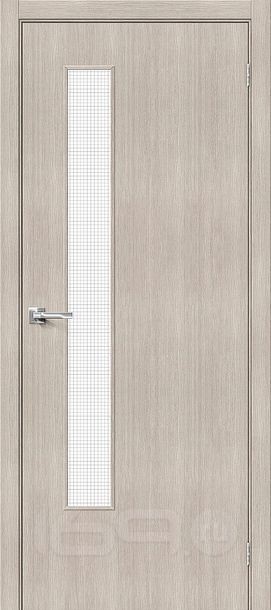 ДП ЭКО Браво-9 Cappuccino Melinga Wired Glass 12,5 200*40