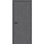 Дверь межкомнатная Граффити-32 Экошпон Slate Art, глухая, кромка обычная, каркасно-щитовая