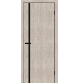 Дверь межкомнатная Мода-11 Экошпон, Cappuccino Melinga, глухая, каркасно-щитовая