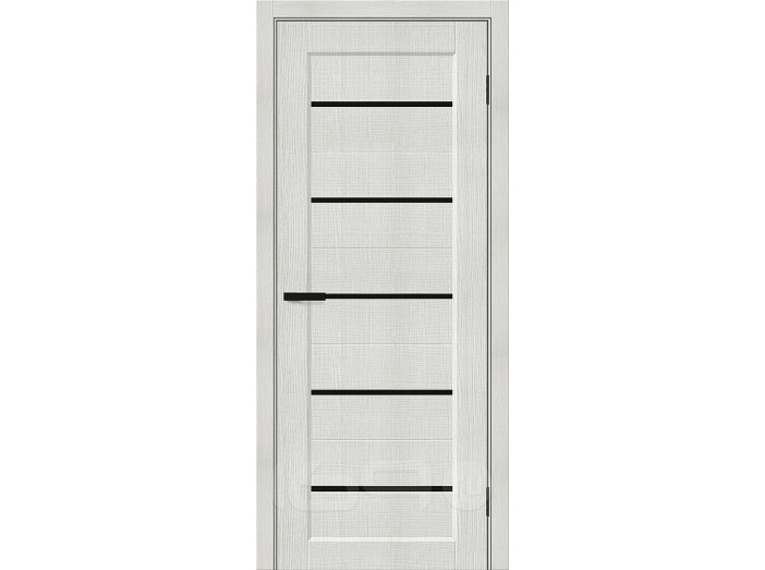ДП ЭКО Мода-22 Bianco Melinga Black Shine 200*80