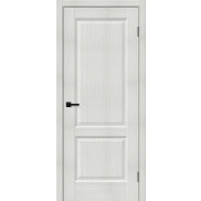 Дверь межкомнатная Неоклассик-32 Экошпон Bianco melinga, глухая, кромка нет, филенчатая