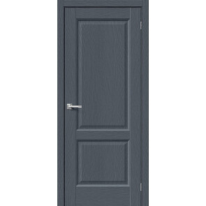 Дверь межкомнатная Неоклассик-32 Экошпон Stormy Wood, глухая, кромка нет, филенчатая