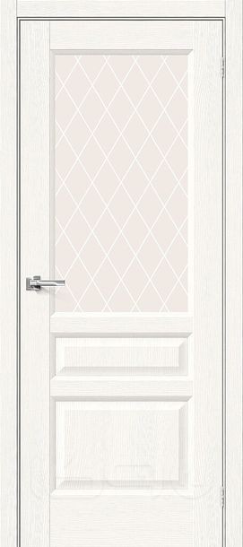 ДП ЭКО Неоклассик-35 White Wood White Сrystal 200*70