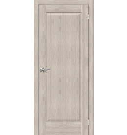 Дверь межкомнатная Прима-10 Экошпон Cappuccino Melinga, глухая, кромка нет, филенчатая