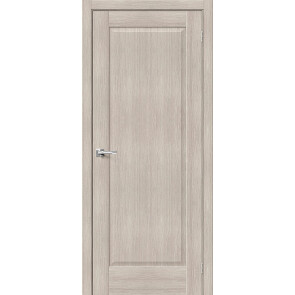 Дверь межкомнатная Прима-10 Экошпон Cappuccino Melinga, глухая, кромка нет, филенчатая