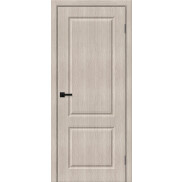 Дверь межкомнатная Скинни-12 Экошпон Cappuccino Melinga, глухая, скиновая