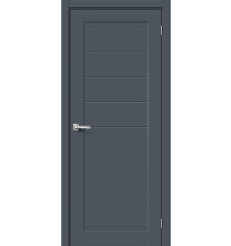Дверь межкомнатная Браво-21 Эмалит, Stormy Matt, глухая, царговая