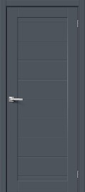 Дверь межкомнатная Браво-21 Эмалит Stormy Matt, глухая, кромка нет, царговая