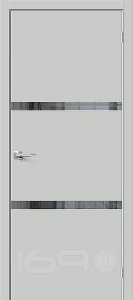 ДП ЭМА Браво-2.55.П Grey Matt Mirox Grey 200*70