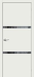 ДП ЭМА Браво-2.55.П White Matt Mirox Grey 200*80