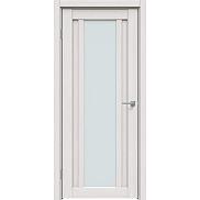 Дверь межкомнатная "Future-514" Дуб Серена светло-серый, стекло Сатинат белый