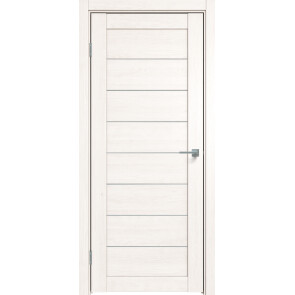 Дверь межкомнатная Future-538 ПВХ Дуб арктик, остекленная, сатинат белый, царговая