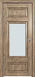 Дверь межкомнатная "Future-589" Дуб Винчестер трюфель, стекло Сатинат белый