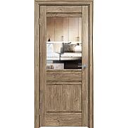 Дверь межкомнатная Future-593 ПВХ, Дуб Винчестер трюфель, остекленная, прозрачное, царговая