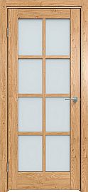 Дверь межкомнатная  "Future-636" Дуб Винчестер светлый стекло Сатинато белое
