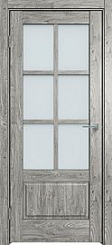Дверь межкомнатная "Future-640" Дуб винчестер серый стекло Сатинат белый