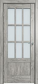 Дверь межкомнатная "Future-649" Дуб винчестер серый стекло Сатинат белый