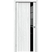 Дверь межкомнатная "Future-655" Дуб патина серый, стекло Зеркалографит