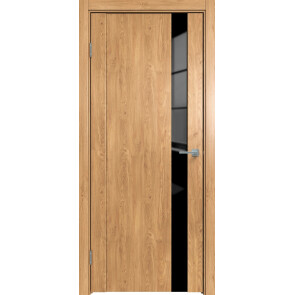 Дверь межкомнатная Future-655 ПВХ Дуб Винчестер светлый, остекленная, зеркалографит, царговая