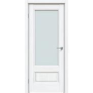 Дверь межкомнатная "Future-661" Дуб серена белый кристалл, стекло Сатинат белый