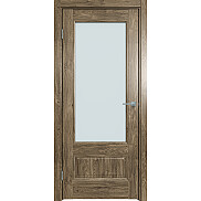 Дверь межкомнатная Future-661 ПВХ, Дуб Винчестер трюфель, остекленная, прозрачное, царговая