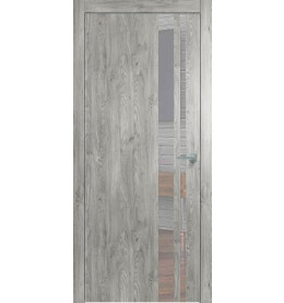 Дверь межкомнатная Future-712 ПВХ, Дуб винчестер серый, глухая, каркасно-щитовая