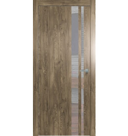 Дверь межкомнатная Future-712 ПВХ, Дуб Винчестер трюфель, глухая, каркасно-щитовая