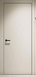 Дверь межкомнатная INVISIBLE-700 Грунт, кромка-матовая черный