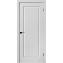 Дверь межкомнатная Челси 01 Эмаль, Белый, глухая, каркасно-щитовая