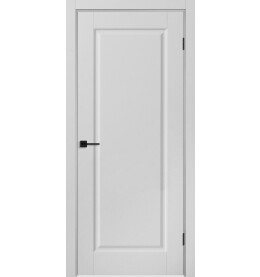 Дверь межкомнатная Челси 01 Эмаль, Белый, глухая, каркасно-щитовая