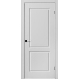 Дверь межкомнатная Челси 02 Эмаль, Белый, глухая, каркасно-щитовая