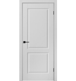 Дверь межкомнатная Челси 02 Эмаль, Белый, глухая, каркасно-щитовая