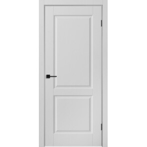 Дверь межкомнатная Челси 02 Эмаль Белый, глухая, каркасно-щитовая