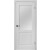 Дверь межкомнатная Челси 02 Эмаль, Белый, остекленная, сатинат белый с фотопечатью, каркасно-щитовая