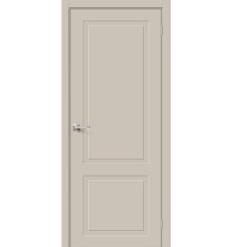 Дверь межкомнатная Граффити-12 Эмаль, Creamy, глухая, каркасно-щитовая