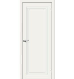 Дверь межкомнатная Граффити-20 Эмаль, Whitey, глухая, каркасно-щитовая