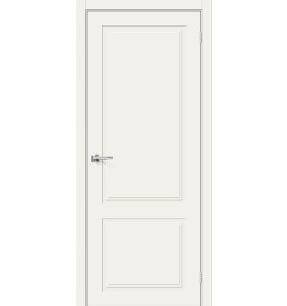 Дверь межкомнатная Граффити-42 Эмаль, Whitey, глухая, каркасно-щитовая