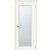 Дверь межкомнатная Квадро 6 Эмаль, Лайтгрей, остекленная, сатинат белый, каркасно-щитовая