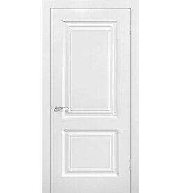 Дверь межкомнатная Роял-2 Эмаль, Белый, глухая, каркасно-щитовая