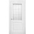 Дверь межкомнатная Роял-2 Эмаль, Белый, остекленная, сатинат белый художественный, каркасно-щитовая