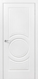 Дверь межкомнатная Роял-4 Эмаль Белый, глухая, каркасно-щитовая