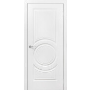 Дверь межкомнатная Роял-4 Эмаль Белый, глухая, каркасно-щитовая