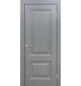 Дверь межкомнатная Венеция Эмаль, Светло-серый, глухая, каркасно-щитовая