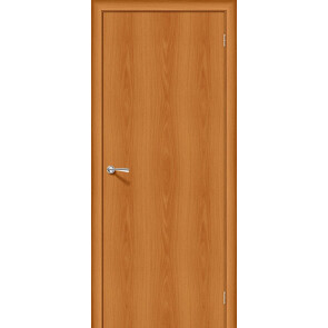 Дверь межкомнатная Гост-0 Финиш Флекс, Ламинированные Л-12 (МиланОрех), глухая, каркасно-щитовая